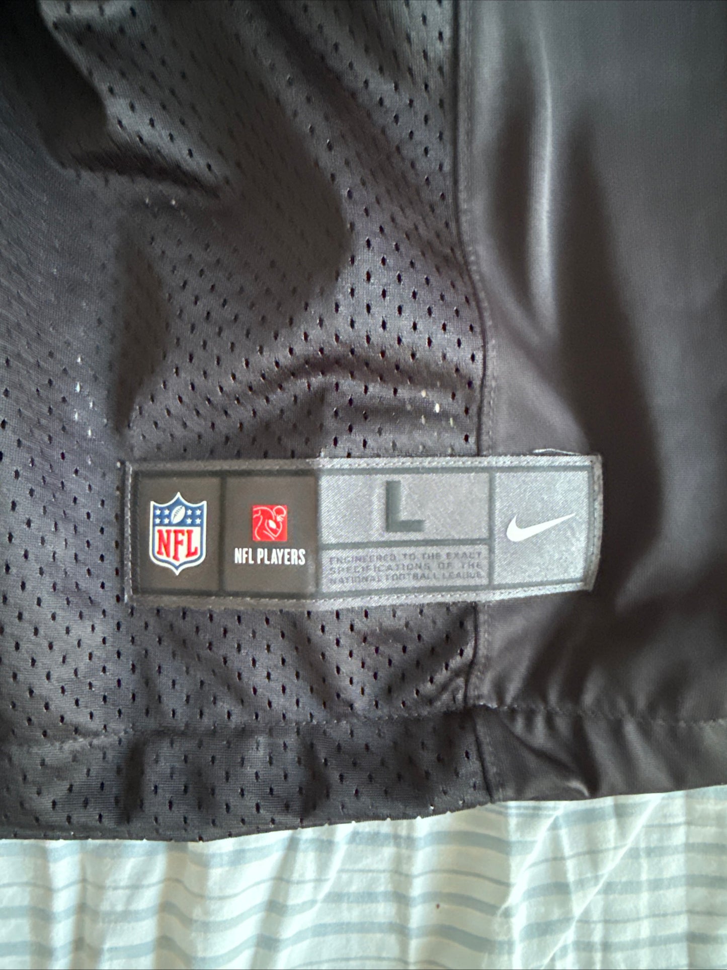 Men's Nike Greg Olsen #88 Carolina Panthers Limited NFL Jersey Sz L - Black RARE