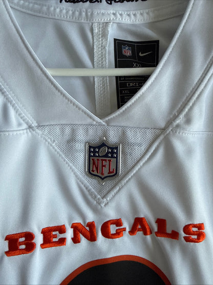 Men's Nike Joe Burrow #9 Cincinnati Bengals Vapor Lmtd Jersey Sz 2XL White RARE