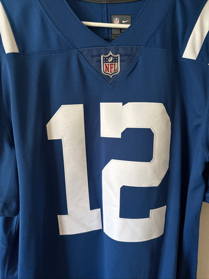 Men's Nike Andrew Luck #12 Indianapolis Colts Vapor Lmtd NFL Jersey Sz L - RARE