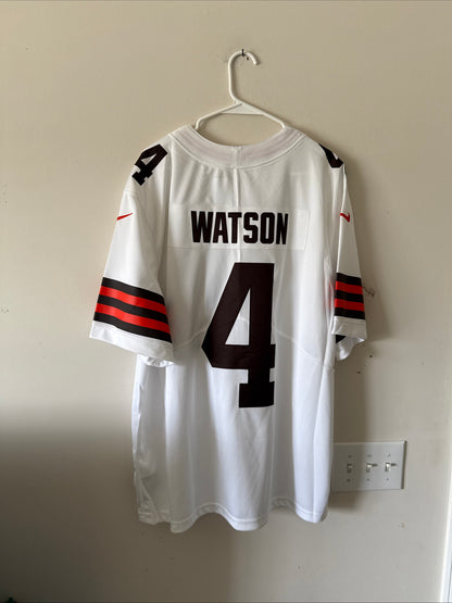 Men's Nike Deshaun Watson #4 Cleveland Browns Vapor Lmtd Jersey Sz 2XL - RARE
