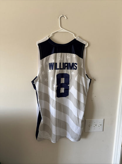 Men’s Nike Deron Williams #8 Team USA 2012 Olympics Jersey Size XL - RARE