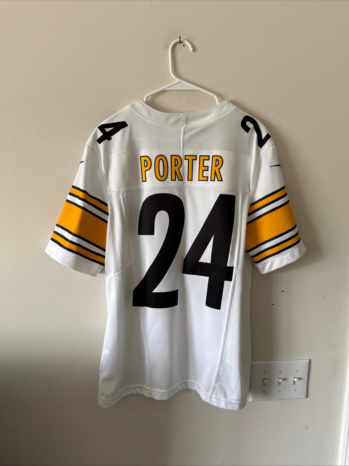 Men’s Nike Joey Porter Jr. #24 Pittsburgh Steelers Vapor Lmtd Jersey Sz L - RARE