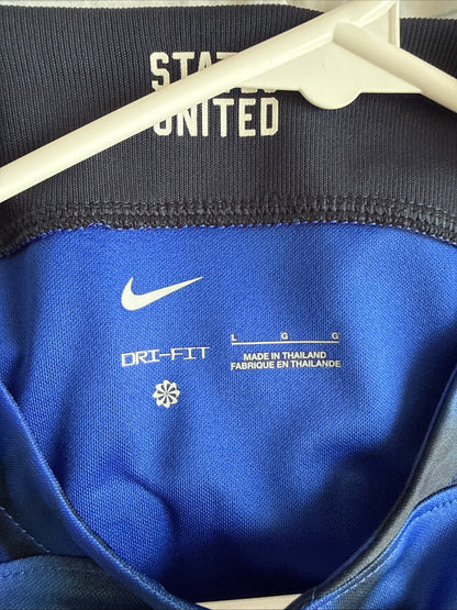 Men’s Nike Christian Pulisic #10 USMNT Soccer 2022 World Cup Jersey Sz L - RARE