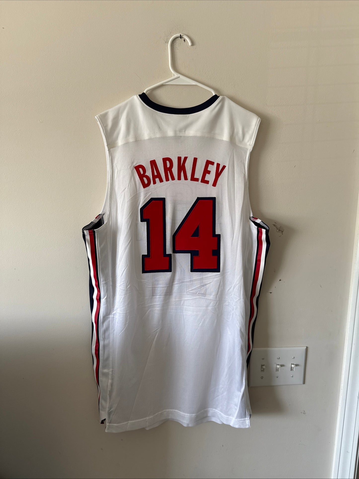 Men’s Nike Charles Barkley #14 Team USA 1992 Dream Team Jersey Sz XL - RARE