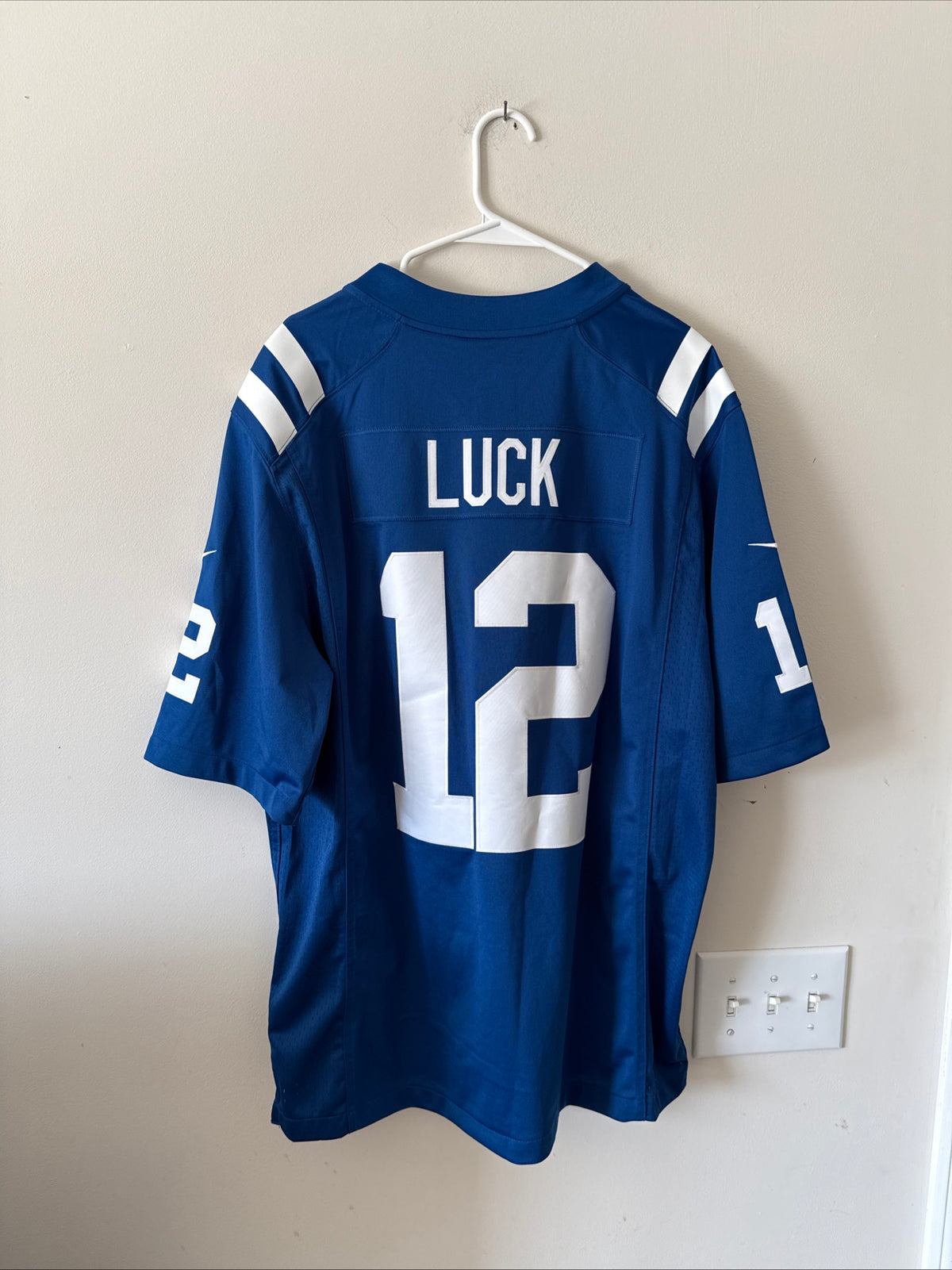 Men's Nike Andrew Luck #12 Indianapolis Colts NFL 100 Lmtd Jersey Sz XL - RARE
