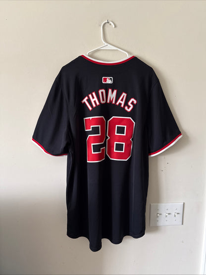 Men's Nike Lane Thomas #28 Washington Nationals Limited MLB Jersey Sz XL - RARE