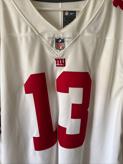 Men's Nike Odell Beckham Jr #13 NY Giants Vapor Lmtd NFL Jersey Sz 2XL - RARE