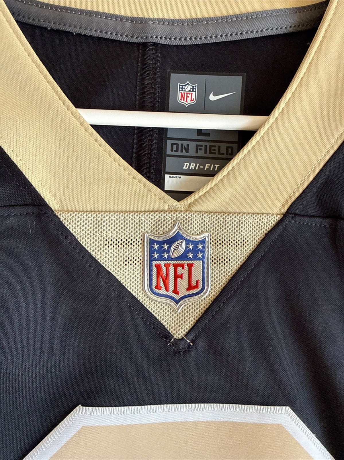 Men’s Nike Drew Brees #9 New Orleans Saints Vapor Limited NFL Jersey Sz L - RARE