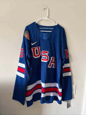 Men’s Nike Johnny Gaudreau #13 Team USA 2026 Winter Olympics Jersey Sz XL - RARE