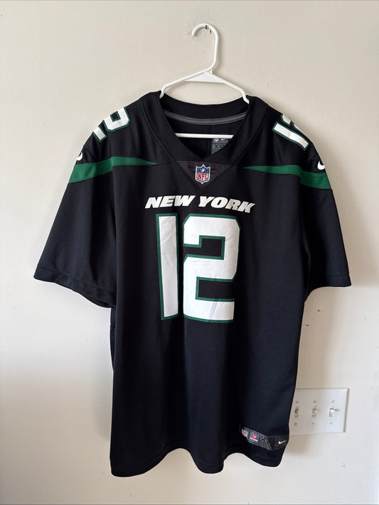Men’s Nike Joe Namath #12 New York Jets Vapor Lmtd NFL Jersey Sz 2XL - RARE