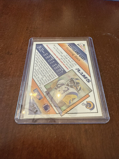 1991 Pacific - Cleveland Gary #251 Autograph - Kyle’s Football Cards