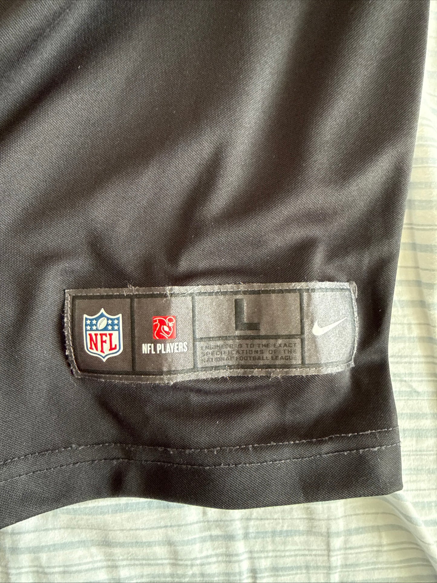 Men’s Nike Antonio Brown #84 Oakland Raiders Vapor Lmtd NFL Jersey Sz L - RARE