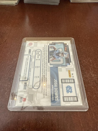 2023 Chronicles #16 Josh Downs Contenders College Ticket Green Rookie - Kyle’s Football Cards