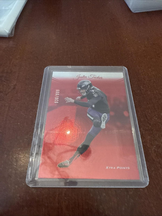 2024 Panini Prestige - Xtra Points Red #27 Justin Tucker /999 - Kyle’s Football Cards