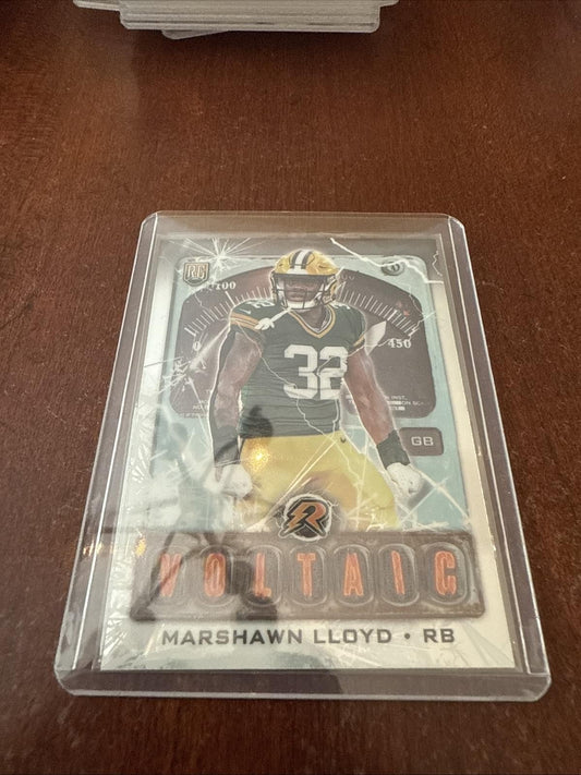 2024 Topps Resurgence Marshawn Lloyd RC Voltaic Insert #V-20 - Kyle’s Football Cards