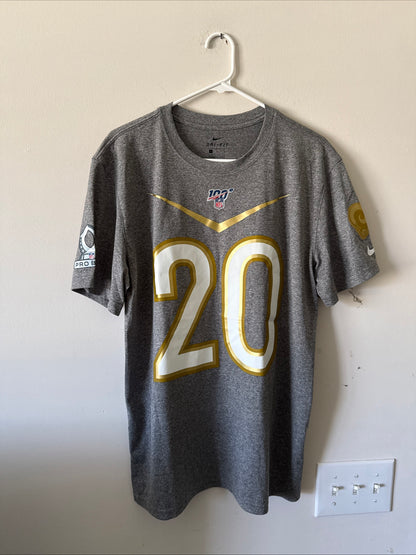 Men’s Nike Jalen Ramsey #20 LA Rams 2019 Pro Bowl Games DriFit Shirt Sz L - RARE
