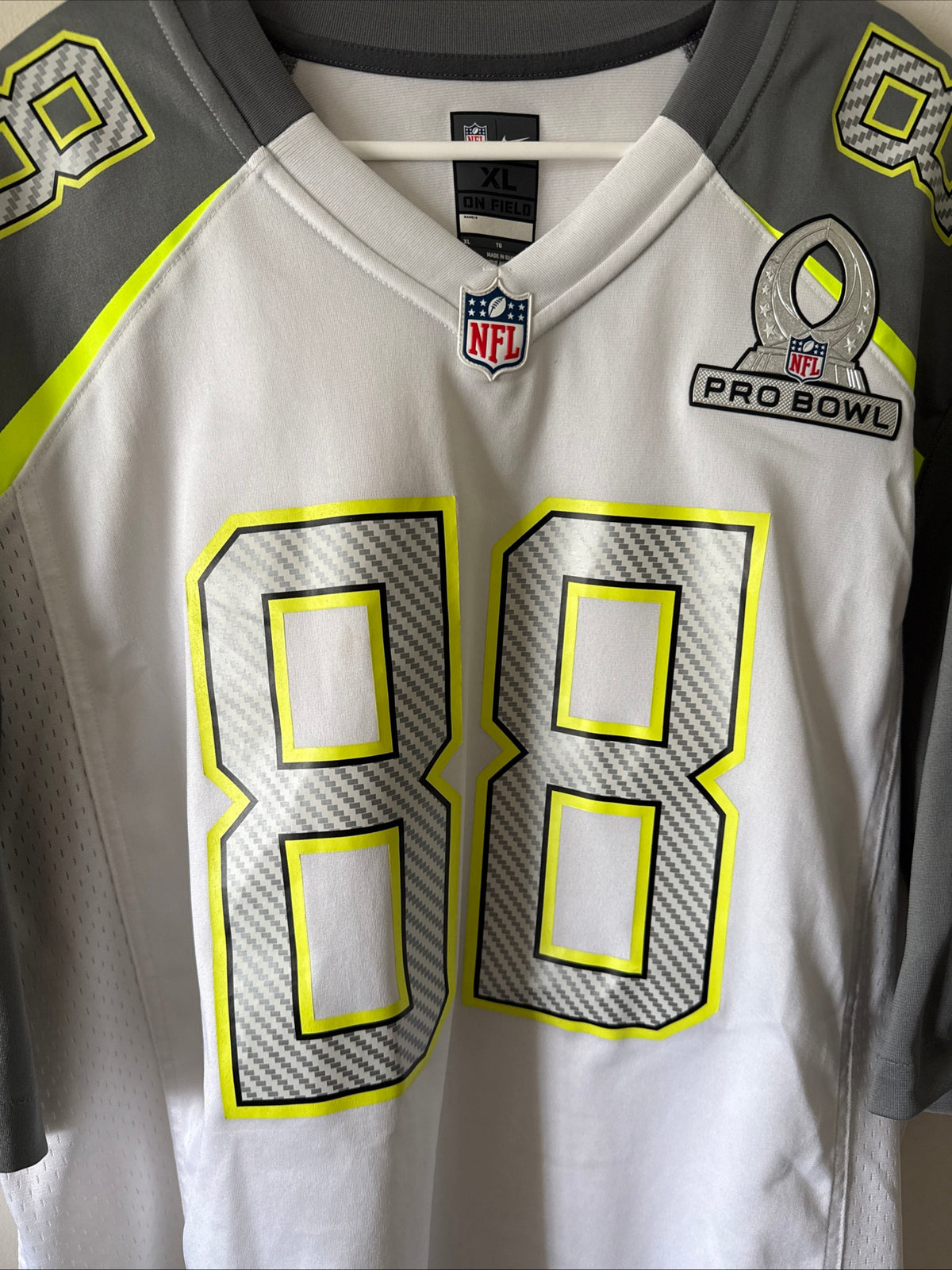 Men’s Nike Greg Olsen #88 Carolina Panthers 2015 Pro Bowl Jersey Sz XL - RARE