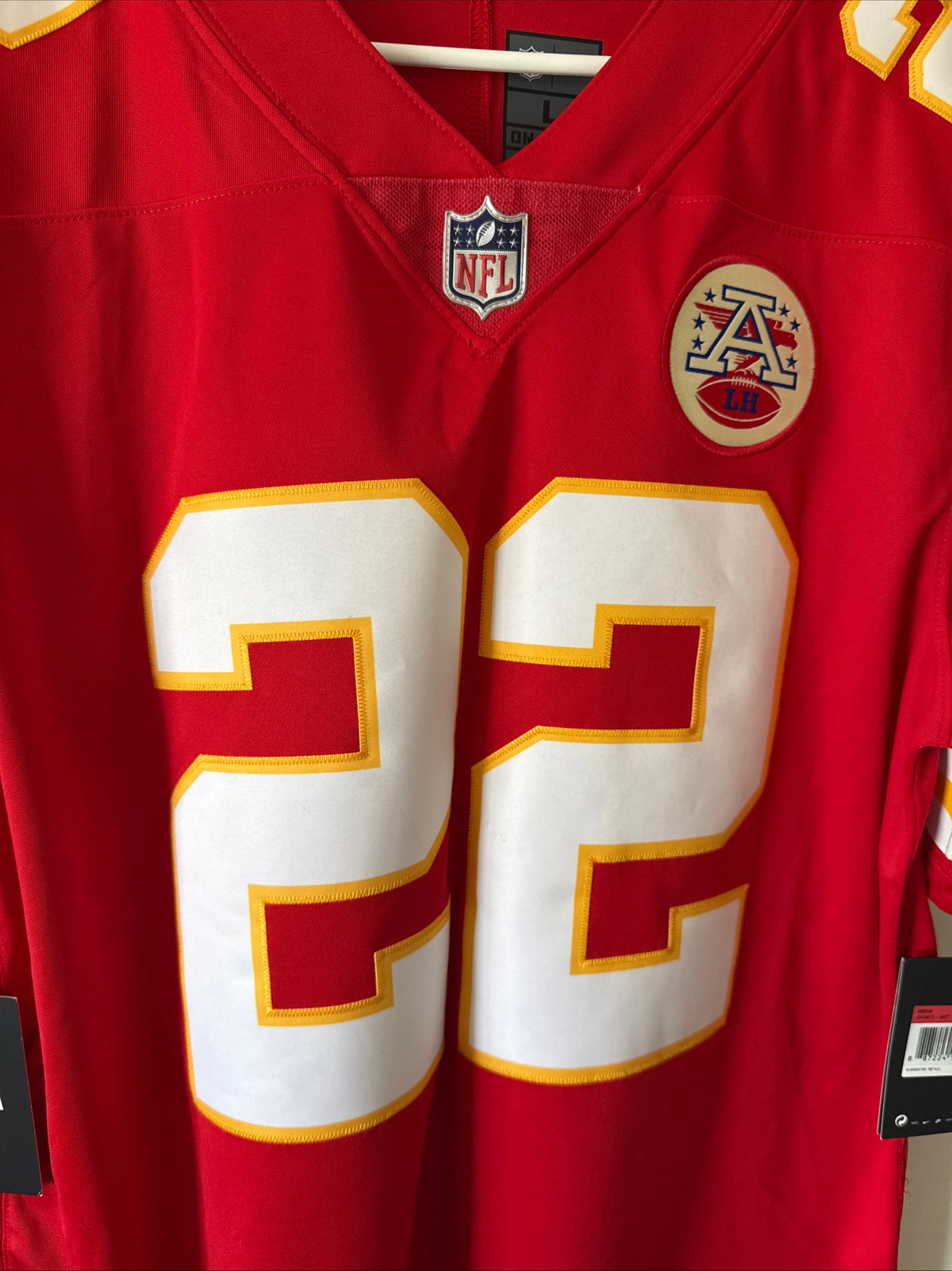 Men’s Nike Marcus Peters #22 KC Chiefs Vapor Lmtd NFL Jersey Sz L - NWT RARE