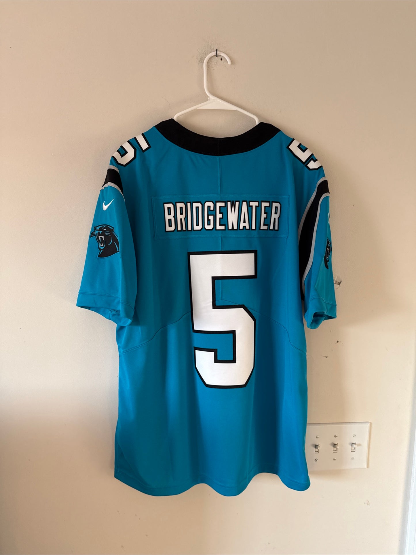 Men’s Nike Teddy Bridgewater #5 Carolina Panthers Vapor Lmtd Jersey Sz XL RARE