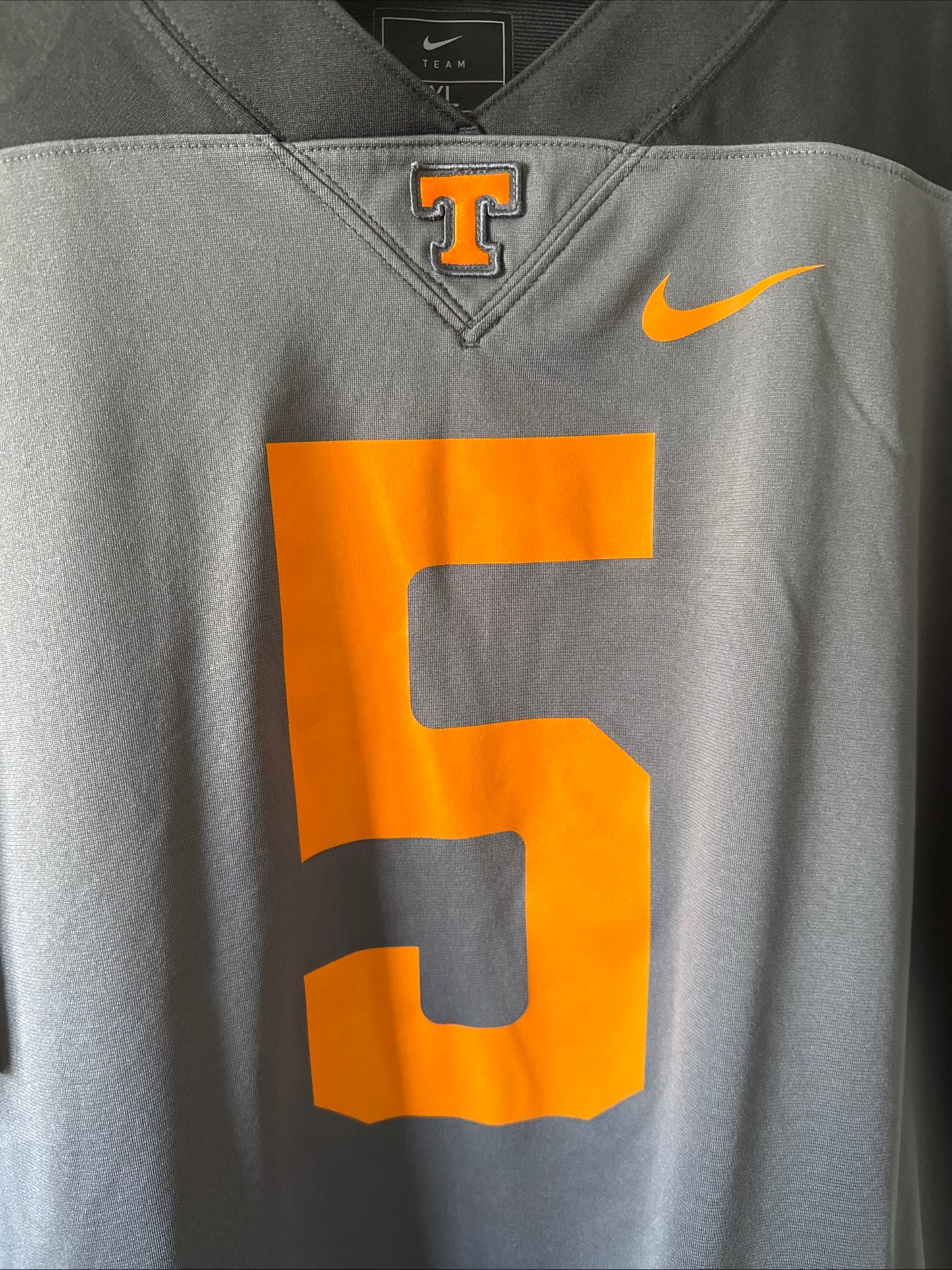 Men's Nike Hendon Hooker #5 Tennessee Volunteers Alt NCAA Jersey Sz XL - RARE