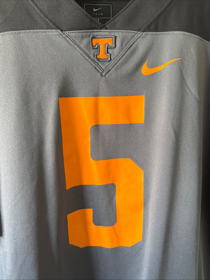 Men's Nike Hendon Hooker #5 Tennessee Volunteers Alt NCAA Jersey Sz XL - RARE