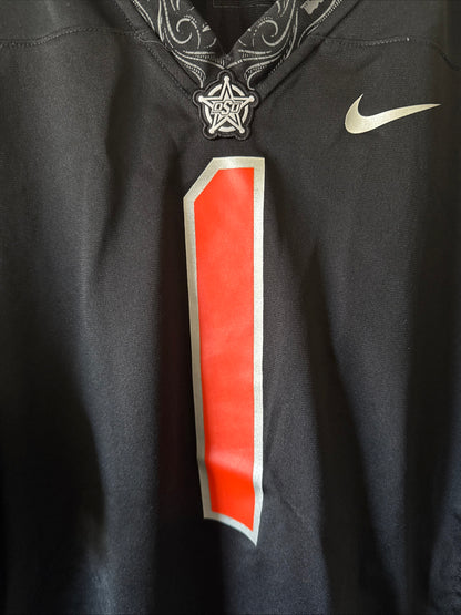Men's Nike Dez Bryant #1 Oklahoma State Cowboys Alumni NCAA Jersey Sz XL - RARE