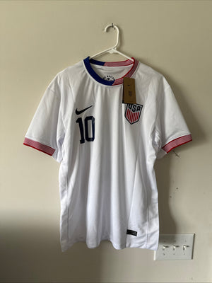 Men’s Nike Christian Pulisic #10 USMNT 2024 American Classic Jersey Sz L - RARE