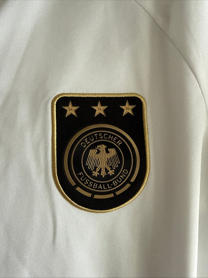 Men’s adidas Germany 2010/11 Training Football Striped Soccer Jersey Sz M
