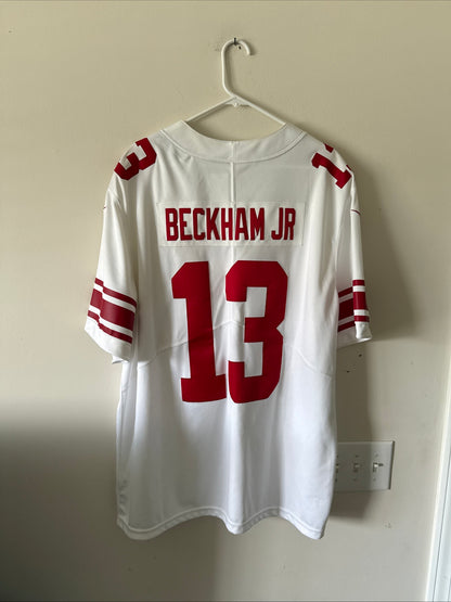 Men's Nike Odell Beckham Jr #13 NY Giants Vapor Lmtd NFL Jersey Sz 2XL - RARE