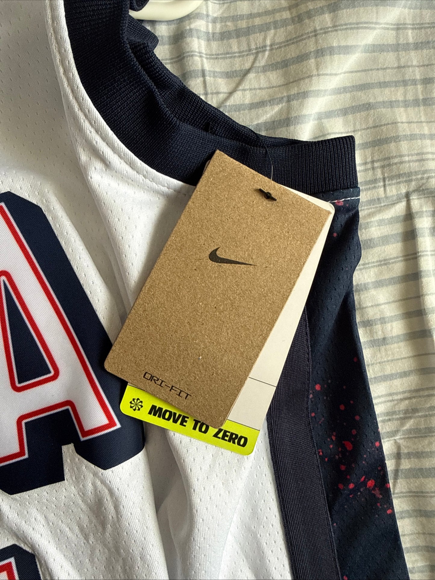 Men’s Nike Kevin Durant #7 Team USA 2024 Paris Olympics Jersey Sz 48 - NWT RARE