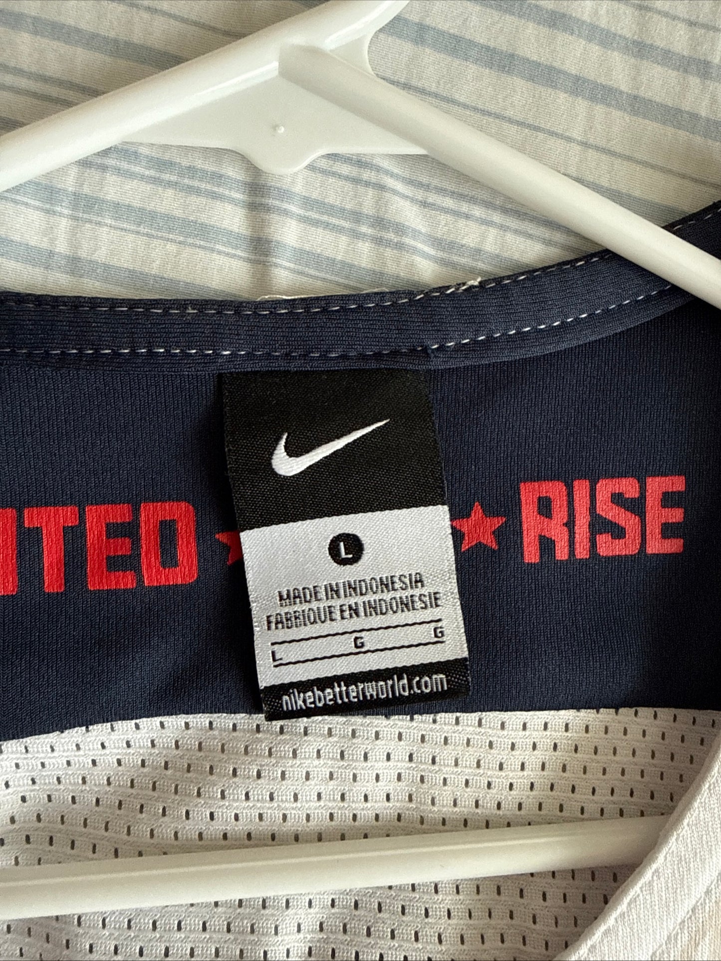 Men’s Nike Russell Westbrook #7 Team USA 2012 London Olympics Jersey Sz L - RARE