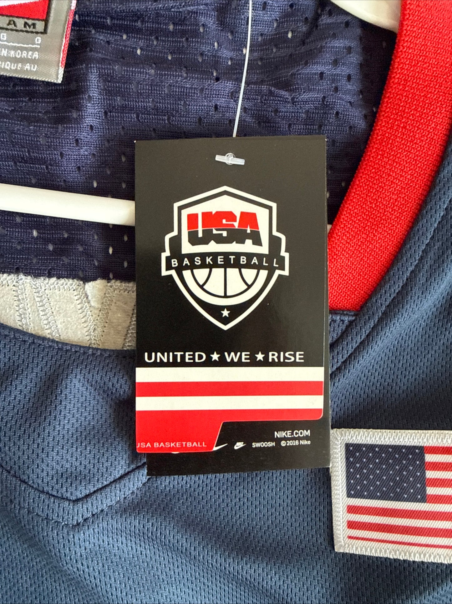 Men’s Nike Kobe Bryant #10 Team USA 2008 Beijing Olympics Jersey Sz L - RARE