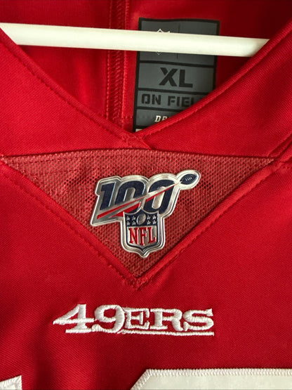 Men’s Nike Jimmy Garoppolo #10 SF 49ers Vapor Lmtd 100 Patch Jersey Sz XL - RARE