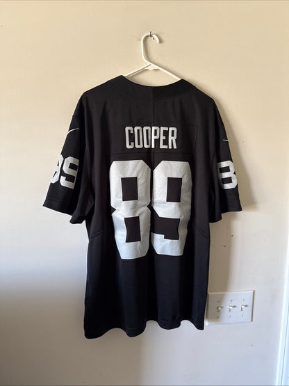 Men’s Nike Amari Cooper #89 Las Vegas Raiders Vapor Lmtd Jersey Sz XL Black RARE