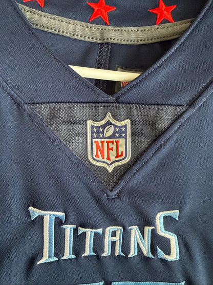 Men’s Nike AJ Brown #11 Tennessee Titans Vapor Lmtd Jersey Sz L - Blue RARE
