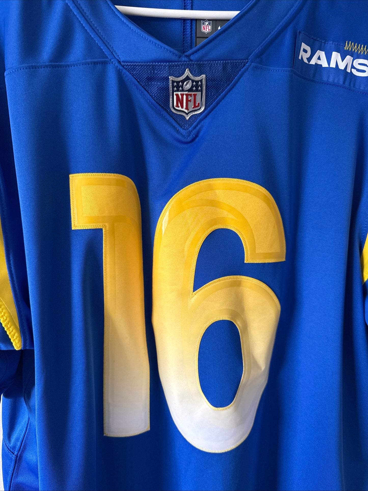 Men’s Nike Jared Goff #16 Los Angeles Rams Vapor Limited NFL Jersey Sz XL - RARE