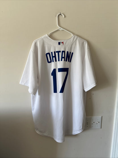 Men's Nike Shohei Ohtani #17 Los Angeles Dodgers Lmtd MLB Jersey Sz XL - RARE