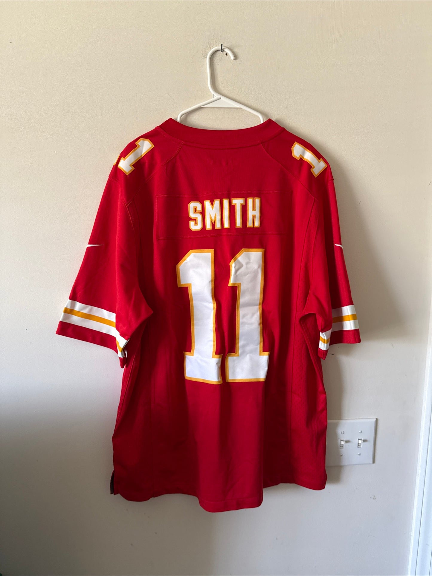MEN’S NIKE ALEX SMITH #11 KANSAS CITY CHIEFS LIMITED NFL JERSEY SZ XL - RARE