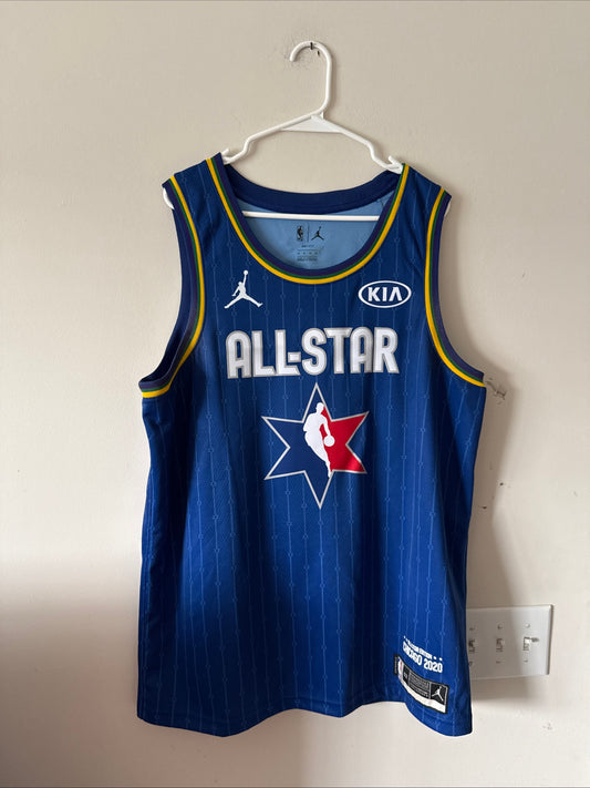 Men’s Jordan LeBron James #23 Lakers 2020 NBA All-Star Game Jersey Sz 52 - RARE