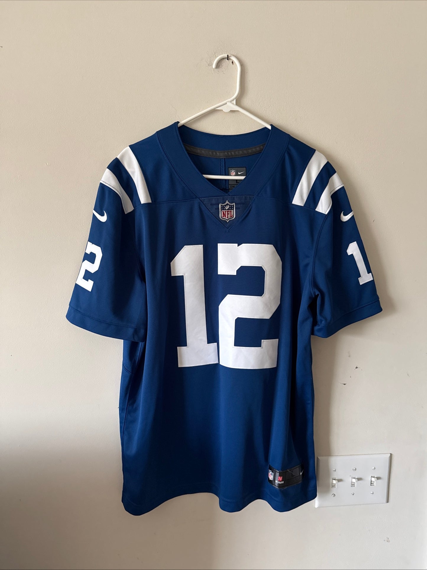 Men's Nike Andrew Luck #12 Indianapolis Colts Vapor Lmtd NFL Jersey Sz L - RARE