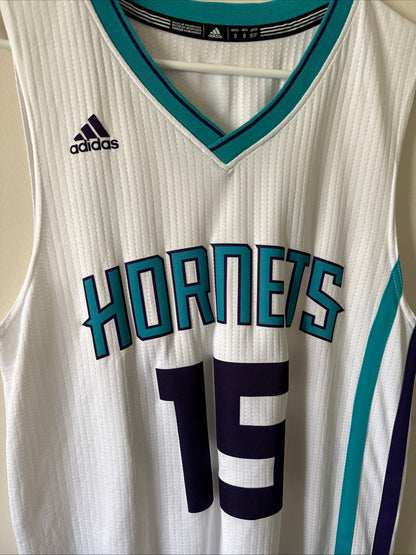 MEN’S ADIDAS KEMBA WALKER #15 CHARLOTTE HORNETS CLIMACOOL NBA JERSEY SZ S - RARE