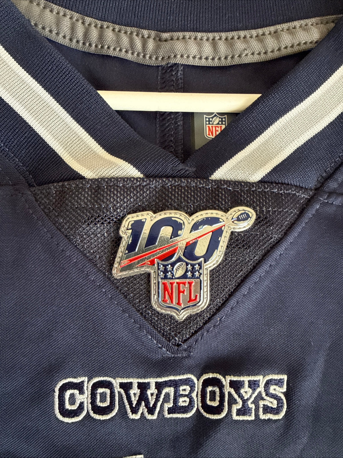 Men's Nike Jaylon Smith #54 Dallas Cowboys NFL 100 Vapor Lmtd Jersey Sz XL RARE