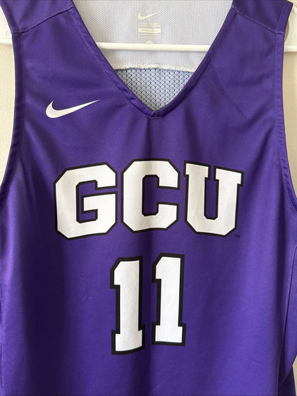 Men’s Nike Grand Canyon University Antelopes #11 GCU NCAA Jersey Sz L - RARE