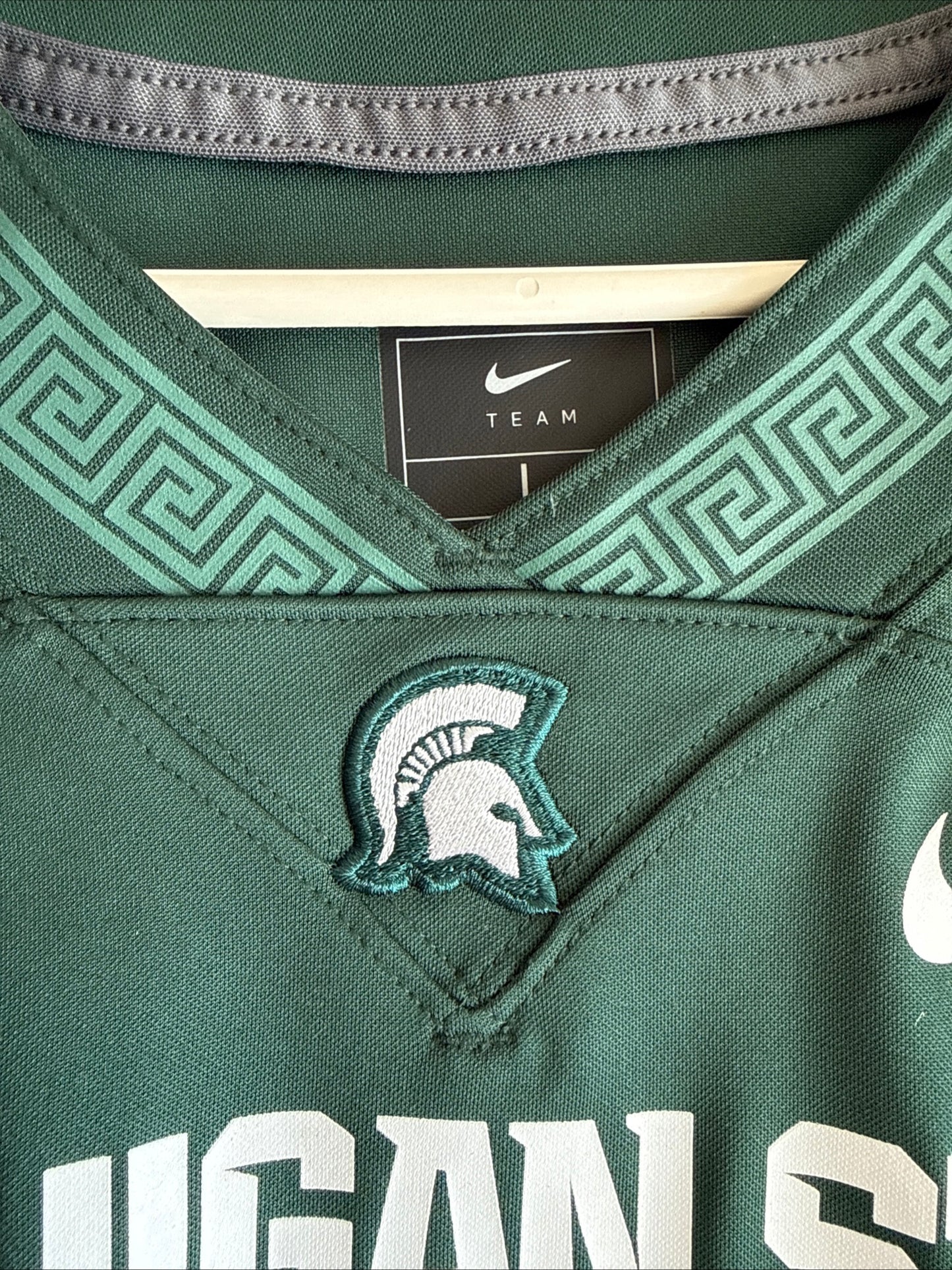 Men's Nike Kirk Cousins #8 Michigan State Spartans NCAA Alumni Jersey Sz L RARE