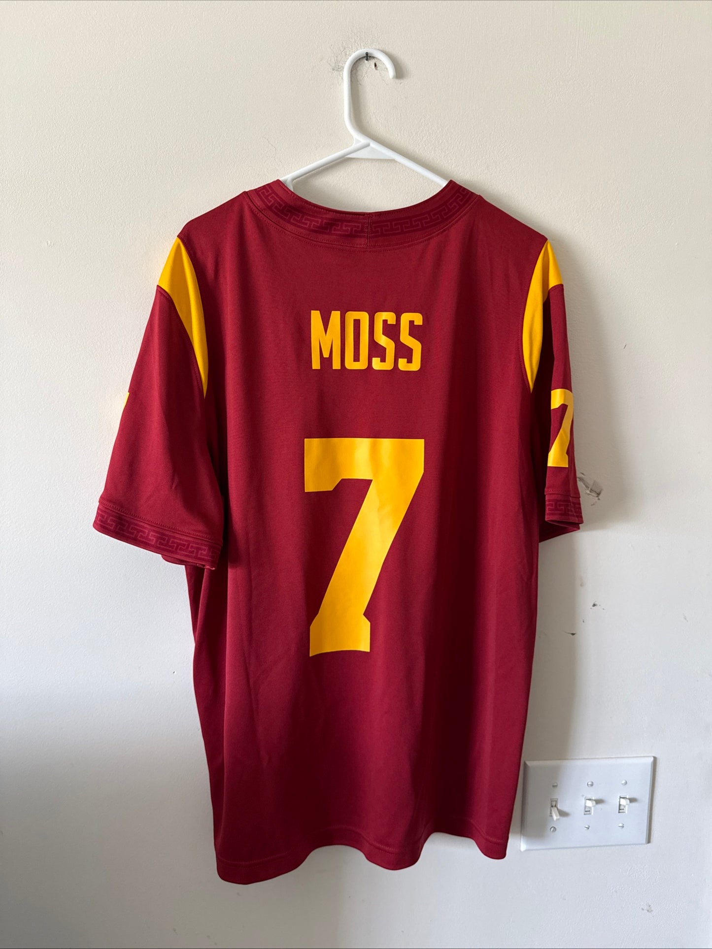 Men’s Nike Miller Moss #7 USC Trojans NCAA Dri-FIT Football Jersey Sz L - RARE