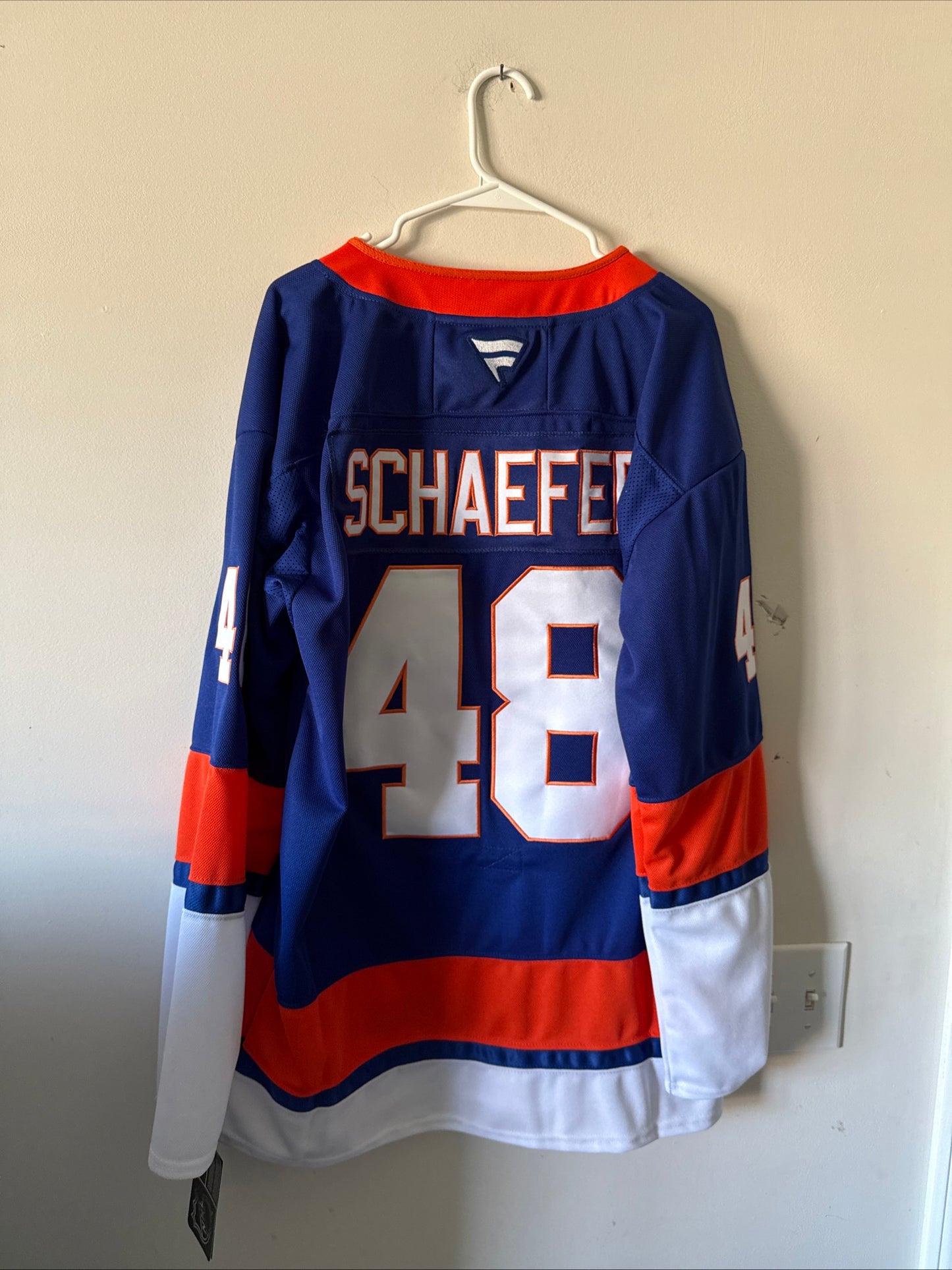 Men’s Fanatics Matthew Schaefer #48 NY Islanders NHL Jersey Sz 52 - NWT RARE