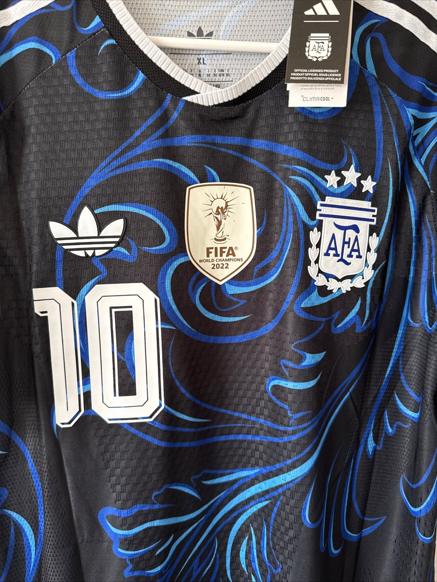 Men's adidas Lionel Messi #10 Argentina National Team 2026 Away Jersey Sz XL NWT
