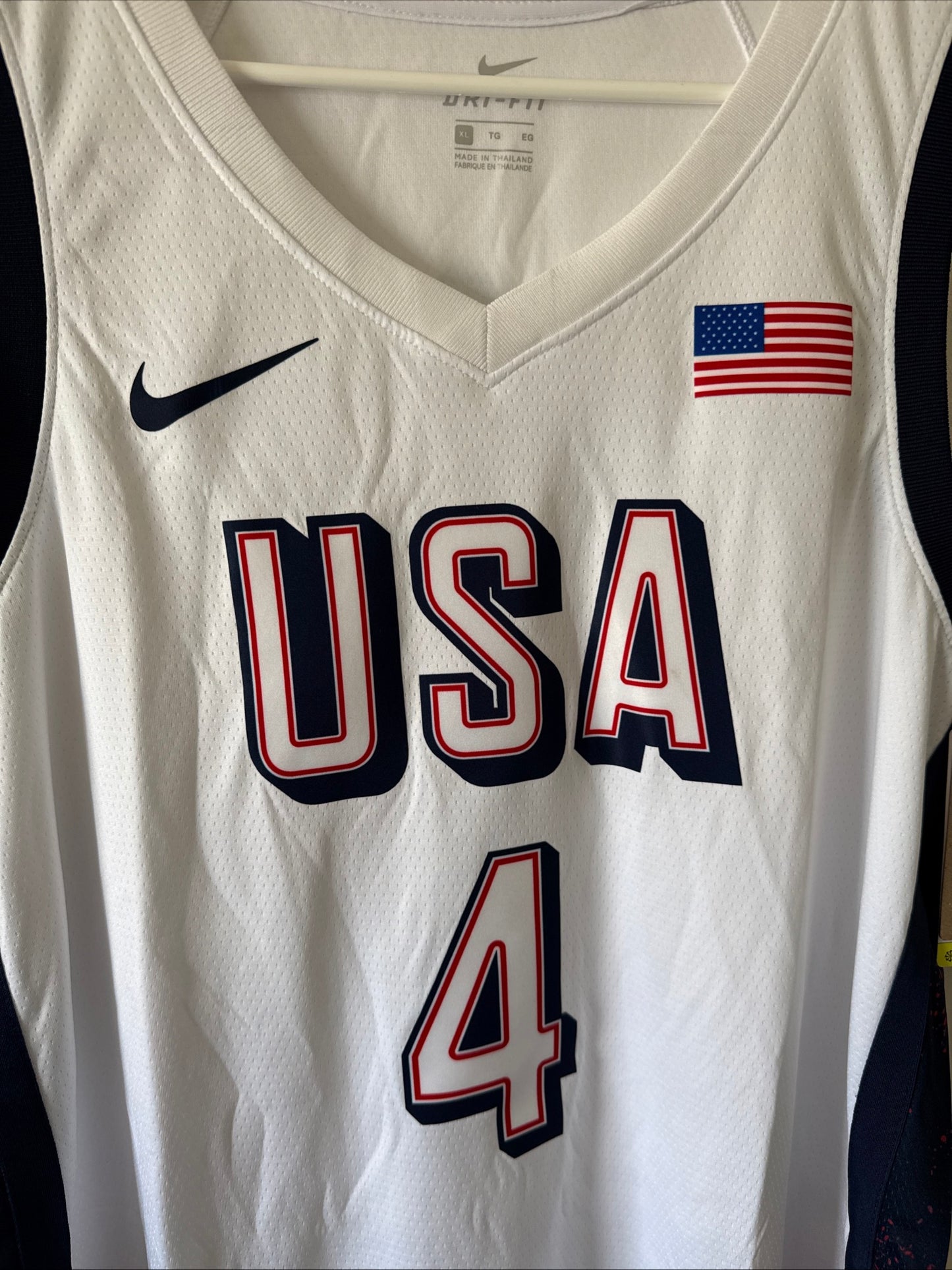 Men’s Nike Stephen Curry #4 Team USA 2024 Paris Olympics Jersey Sz 52 - NWT RARE