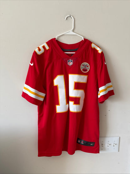 Men's Nike Patrick Mahomes #15 Kansas City Chiefs Vapor Lmtd Jersey Sz L - RARE