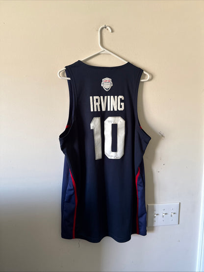 Men’s Nike Kyrie Irving #10 Team USA 2016 Summer Olympics Jersey Sz L - RARE